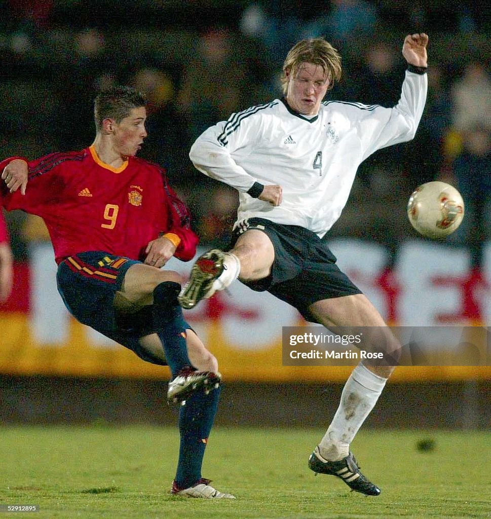 Fussball: Nationalmannschaft U21 Laenderspiel 2003