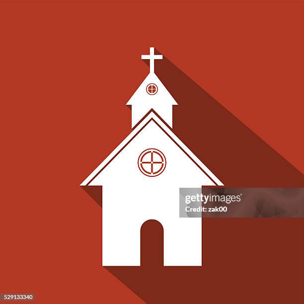 kirche-symbol - pinnacle stock-grafiken, -clipart, -cartoons und -symbole