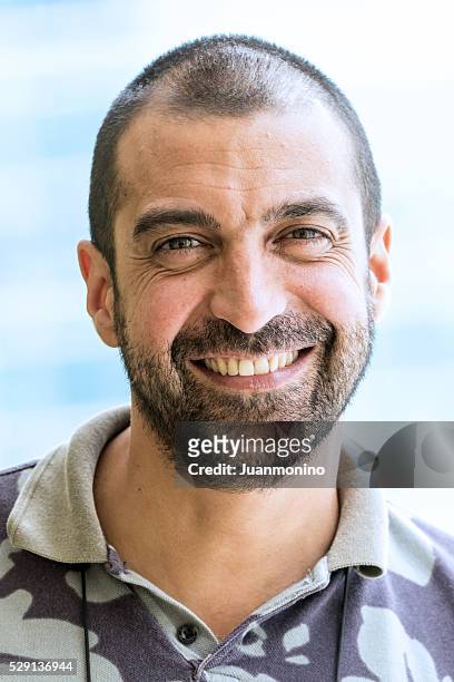 mature man smiling - moroccan culture stock pictures, royalty-free photos & images