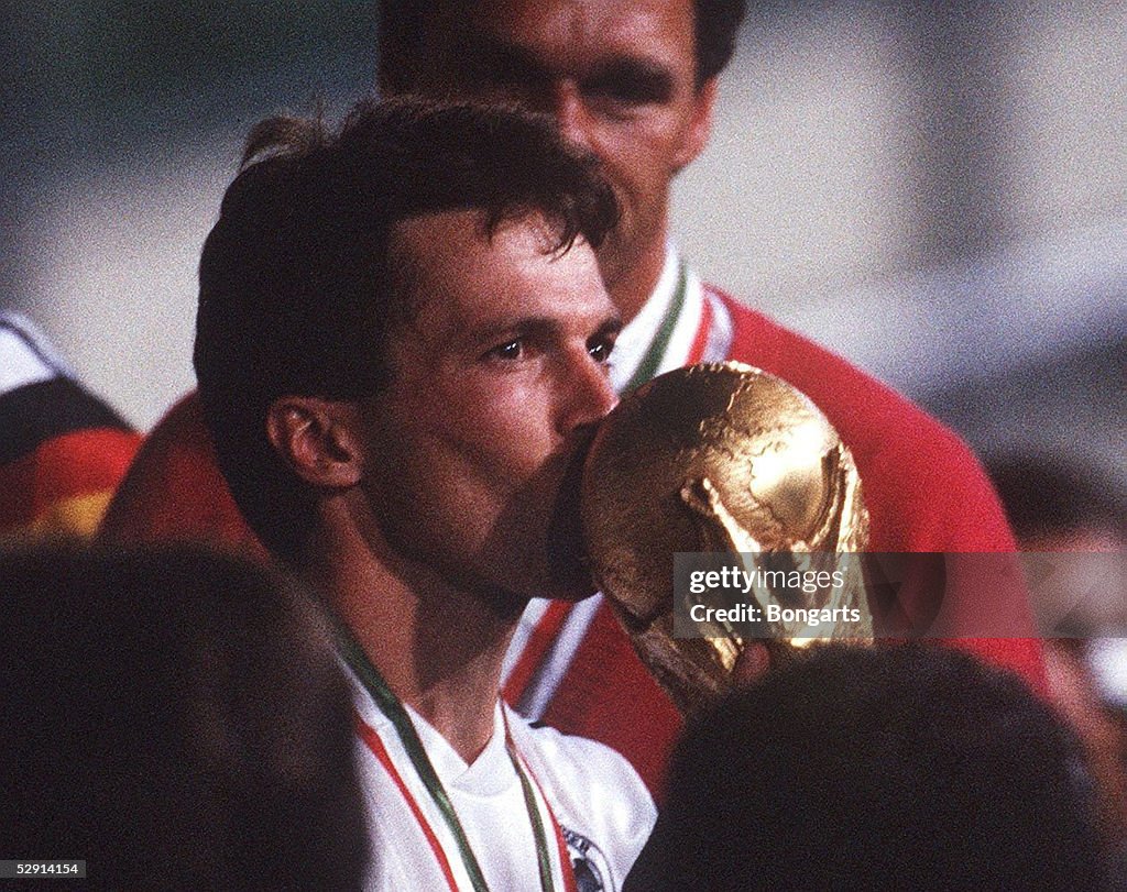 FUSSBALL: WM 1990 FINALE GER