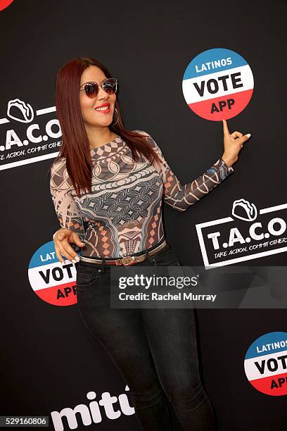 RaqC attends the mitu T.A.C.O. Challenge on May 7, 2016 in Los Angeles, California.