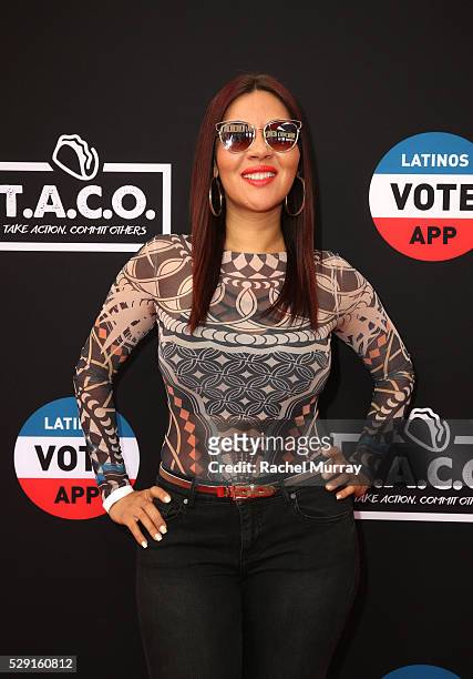 RaqC attends the mitu T.A.C.O. Challenge on May 7, 2016 in Los Angeles, California.