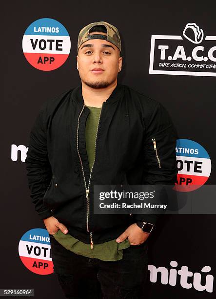 Oscar Miranda attends the mitu T.A.C.O. Challenge on May 7, 2016 in Los Angeles, California.