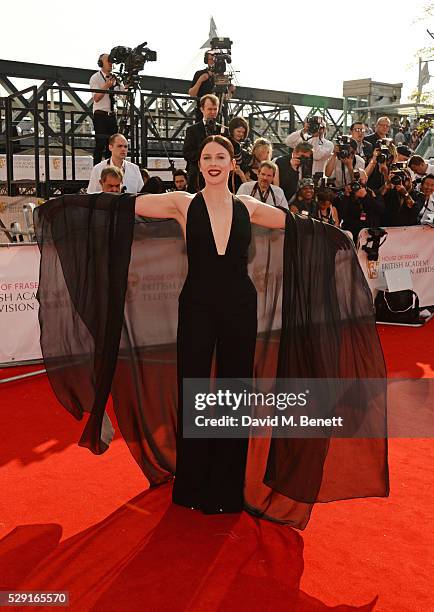 Alexandra Roach attends the House Of Fraser British Academy Television Awards 2016 at the Royal Festival Hall on May 8, 2016 in London, England.