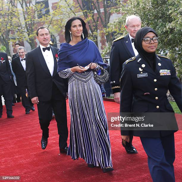 Television Host/medal of honor recipient Padma Lakshmi and Chairman of the Joint Chiefs of Staff/medal of honor recipient General Martin Dempsey ,...