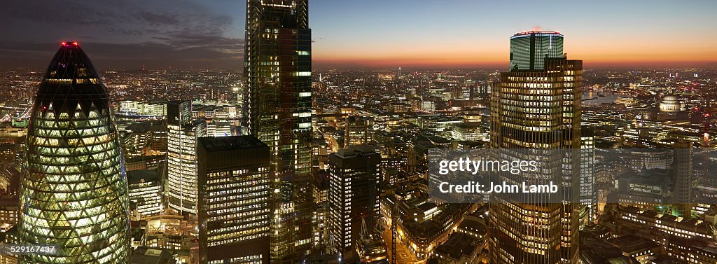 City of London panorama