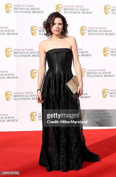 Elaine Cassidy arrives for the House Of Fraser British Academy Television Awards 2016 at the Royal Festival Hall on May 8, 2016 in London, England.