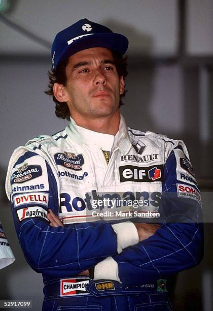 Von Italien in Imola 1.5.94, Ayrton SENNA/Portrait