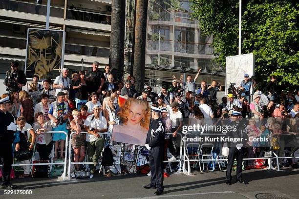 Fans at the Grace of Monaco premiere and Opening of the Cannes Film Festival 2014 Cannes, France May 14, 2014 ��Kurt Krieger