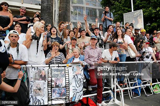 Fans at the Grace of Monaco premiere and Opening of the Cannes Film Festival 2014 Cannes, France May 14, 2014 ��Kurt Krieger