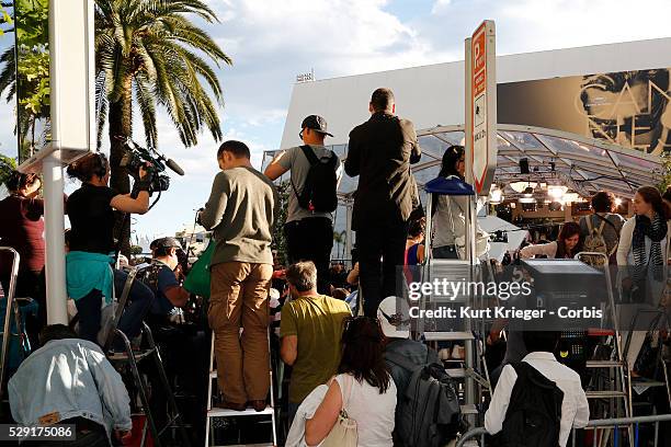 Fans at the Grace of Monaco premiere and Opening of the Cannes Film Festival 2014 Cannes, France May 14, 2014 ��Kurt Krieger