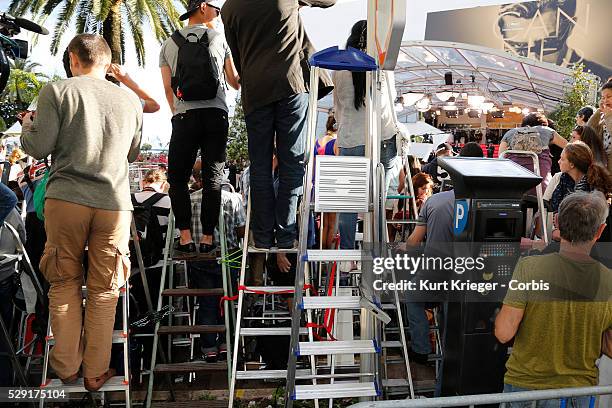 Fans at the Grace of Monaco premiere and Opening of the Cannes Film Festival 2014 Cannes, France May 14, 2014 ��Kurt Krieger