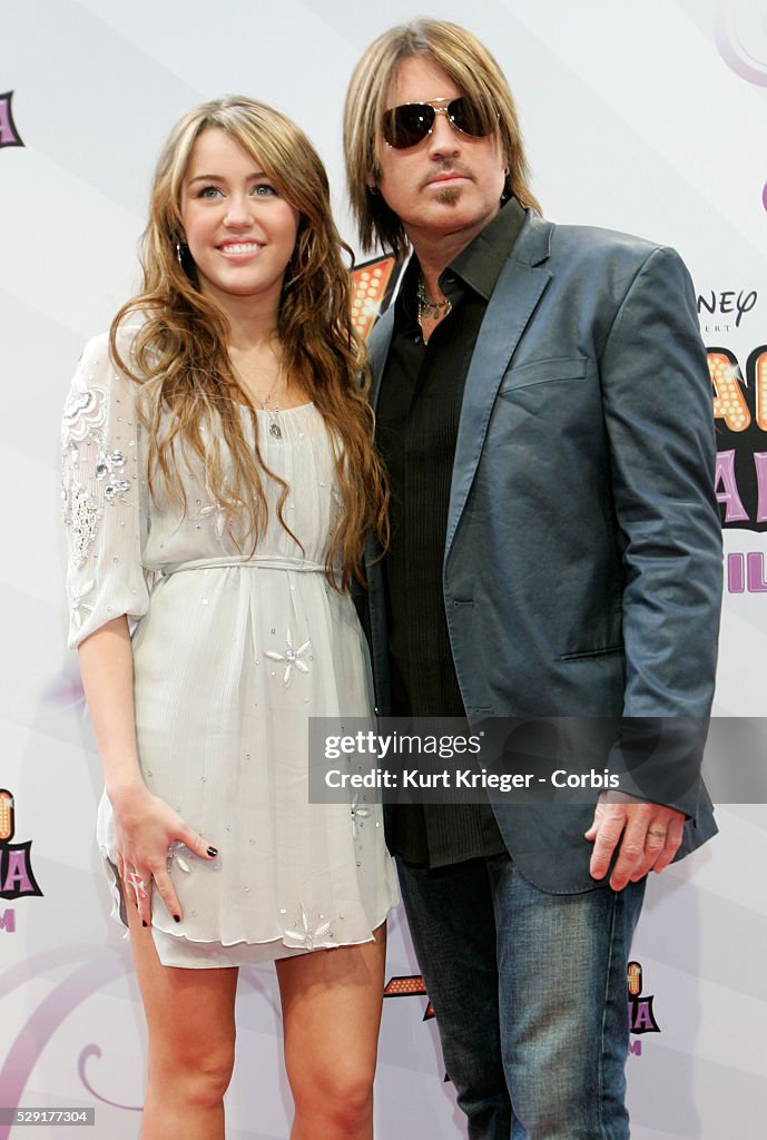 Germany - "Hannah Montana: The Movie" Premiere in Munich