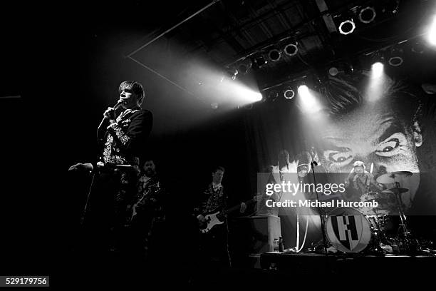 Rock band The Hives perform at the Phoenix Concert Theatre in Toronto, Ontaario