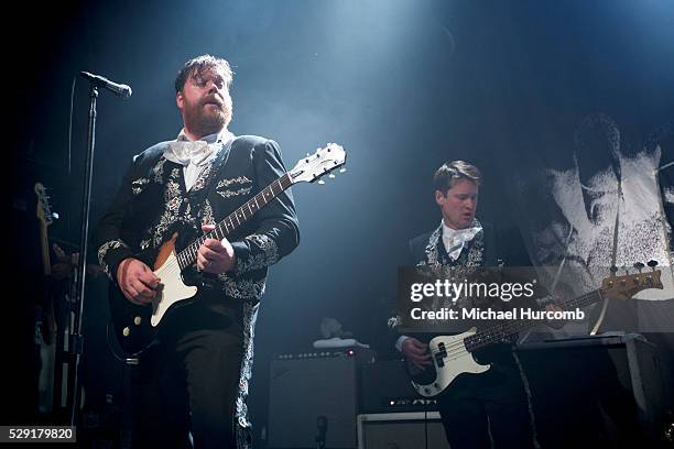 Rock band The Hives perform at the Phoenix Concert Theatre in Toronto, Ontaario