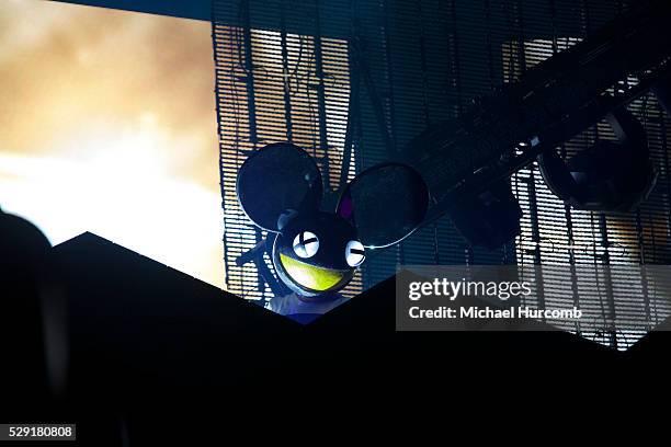 Deadmau5 performs at the 2014 Festival D'ete De Quebec