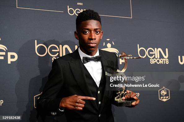 Dembele Rennes Ousmane Dembele of Rennes, best hope of french league, during the ...