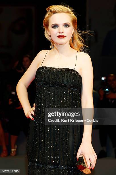 Odessa Young Equals premiere 72nd Venice Film Festival Venice, Italy September 5, 2015 ��Kurt Krieger