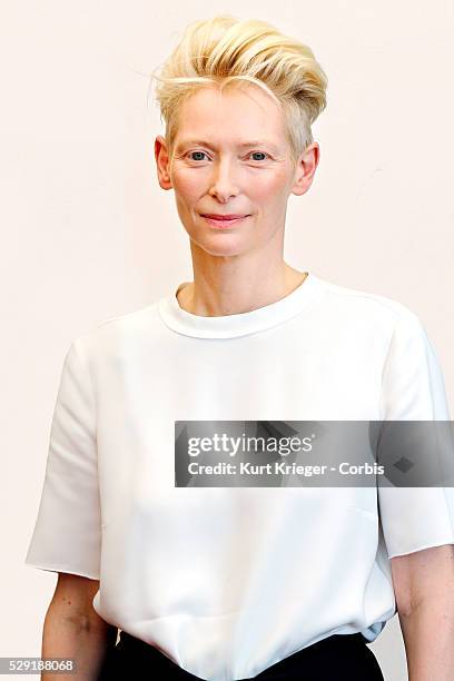 Tilda Swinton A Bigger Splash photo call 72nd Venice Film Festival Venice, Italy September 6, 2015 ��Kurt Krieger