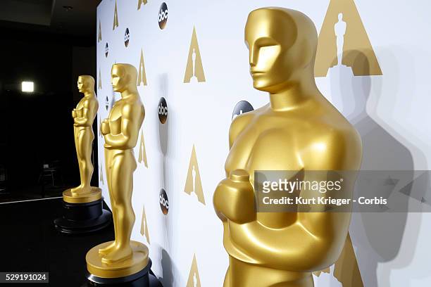 Oscar statue 88th Academy Awards Hollywood, CA February 28, 2016 ��Kurt Krieger