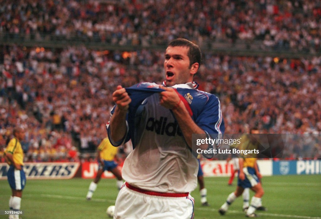 FUSSBALL: WM FRANCE 98, FINALE, Paris, 12.07.98