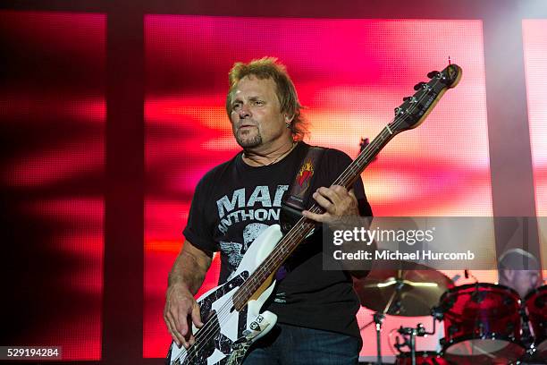 Michael Anthony performs with Sammy Hagar in Belleville Ontario