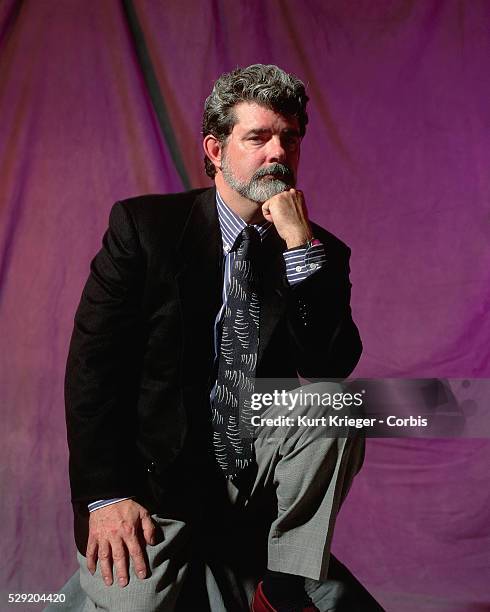 Portrait of the American producer-director George Lucas, taken in Munich, Germany. Lucas' credits include Star Wars, Indiana Jones and American...