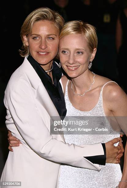 Ellen DeGeneres and Anne Heche