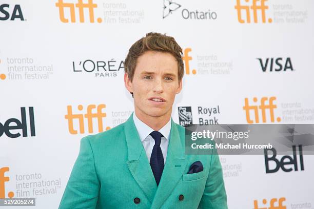 Actor Eddie Redmayne attends 'The Theory of Everything" premiere during the 2014 Toronto International Film Festival