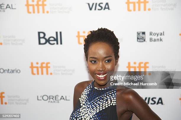 Actress Kuoth Wiel attends 'The Good Lie' premiere during the 2014 Toronto International Film Festival