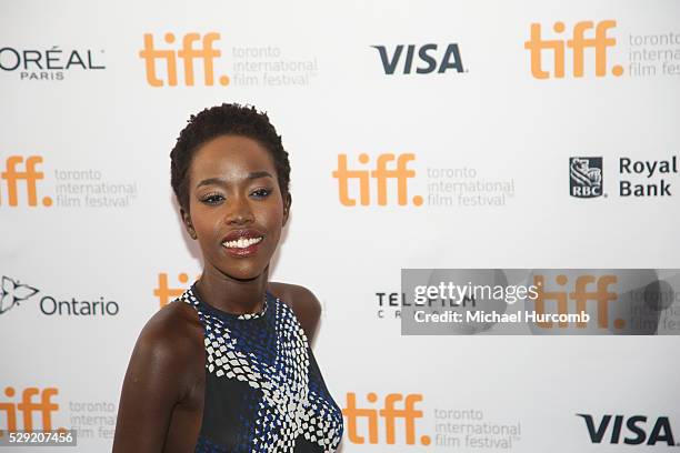 Actress Kuoth Wiel attends 'The Good Lie' premiere during the 2014 Toronto International Film Festival
