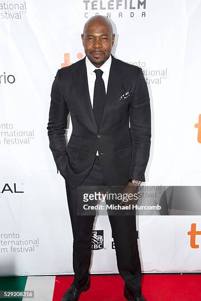 Director Antoine Fuqua Csokas attends 'The Equalizer' premiere during the 2014 Toronto International Film Festival