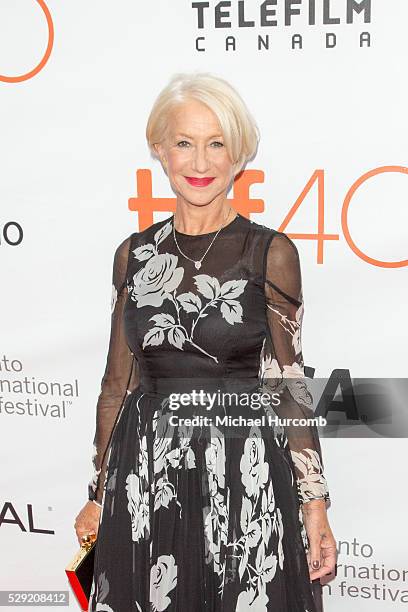 Helen Mirren at the "Eye In The Sky" premiere during the 40th Toronto International Film Festival