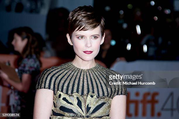 Kate Mara at the "Martian" premiere during the 40th Toronto International Film Festival