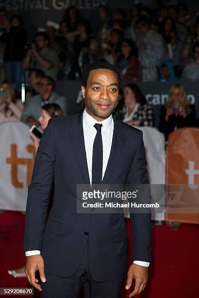 Chiwetel Ejiofor at the "Martian" premiere during the 40th Toronto International Film Festival
