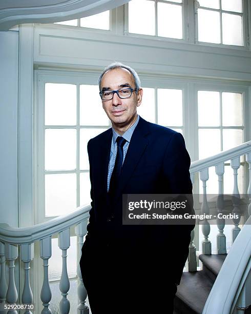 Jean Pisani-Ferry, Economist, photographed in Paris