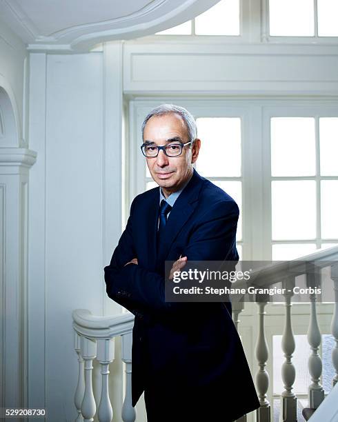 Jean Pisani-Ferry, Economist, photographed in Paris