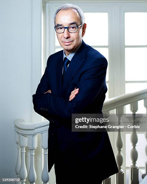 Jean Pisani-Ferry, Economist, photographed in Paris