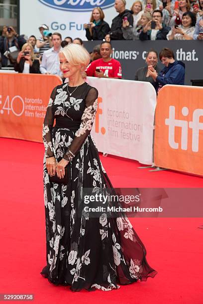 Helen Mirren at the "Eye In The Sky" premiere during the 40th Toronto International Film Festival