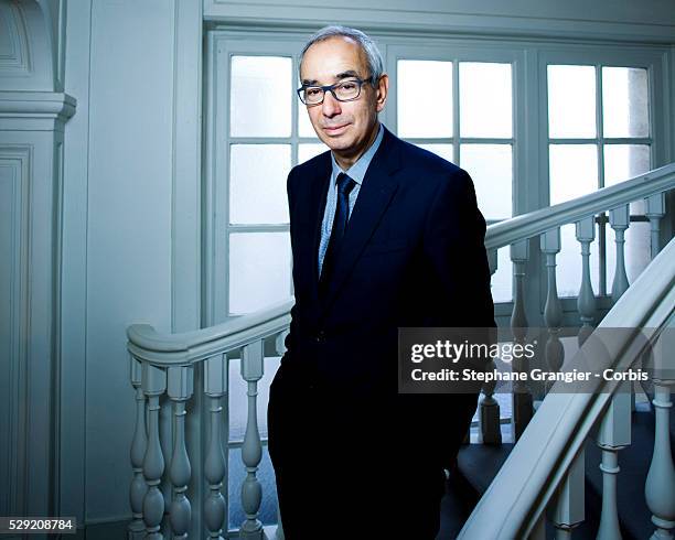 Jean Pisani-Ferry, Economist, photographed in Paris