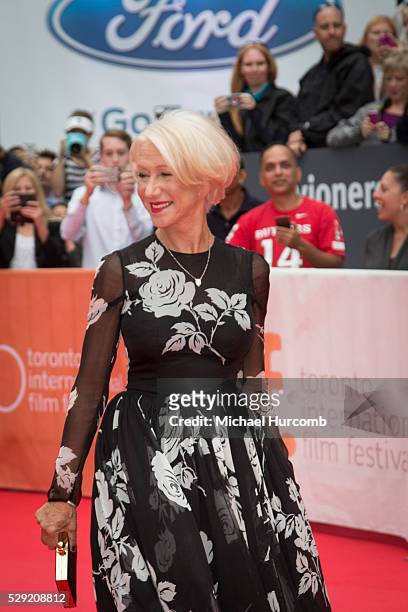 Helen Mirren at the "Eye In The Sky" premiere during the 40th Toronto International Film Festival