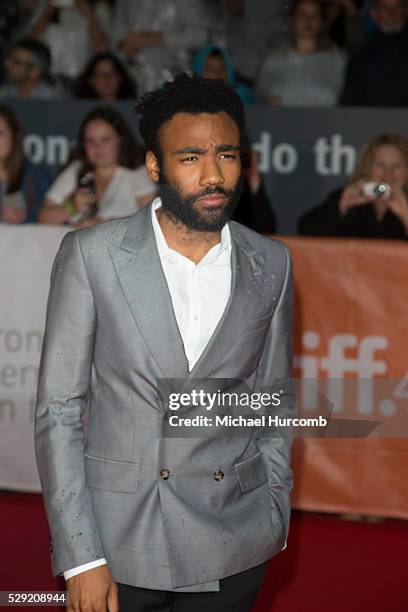 Donald Glover at the "Martian" premiere during the 40th Toronto International Film Festival