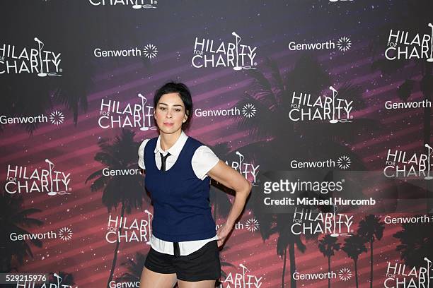 Sarah Silverman attends the 3rd Annual Hilarity for Charity Variety Show to benefit the Alzheimer's Association, presented by Genworth at Hollywood...