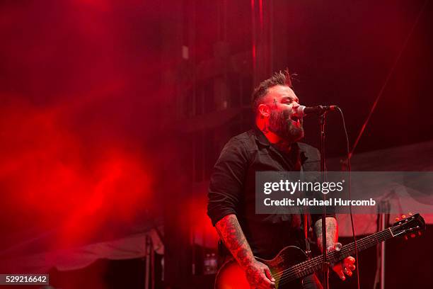 Alexisonfire performs at Riot Fest in Toronto, Ontario