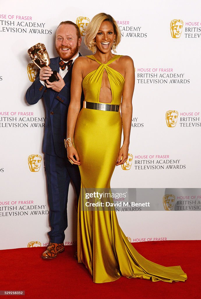 House Of Fraser British Academy Television Awards 2016 - Winners Room
