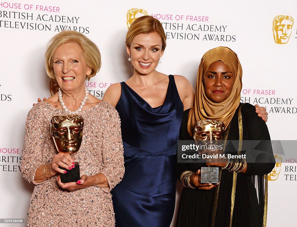House Of Fraser British Academy Television Awards 2016 - Winners Room