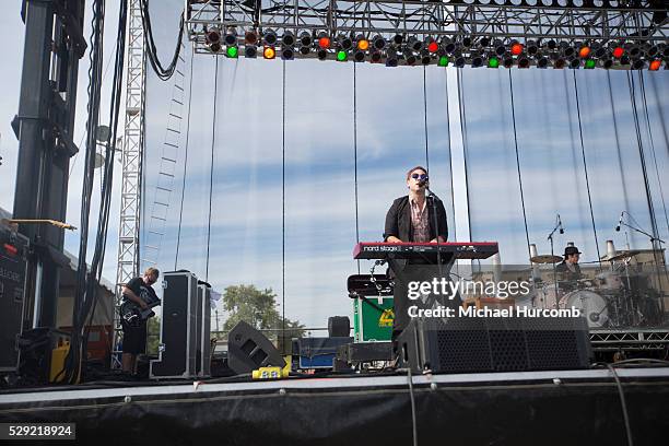 The Airborne Toxic Event performs at Riot Fest in Toronto, Ontario