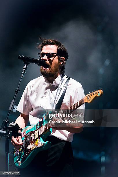 Weezer performs at Riot Fest in Toronto, Ontario