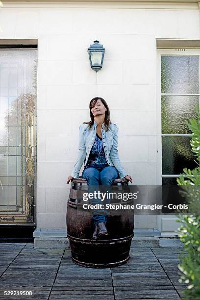 Sylvie Fleury, Artist Conceptuel, photographed in Paris