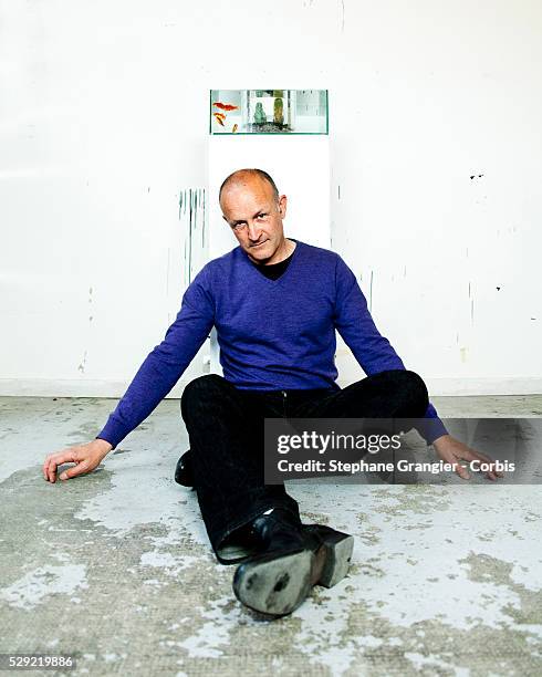 Jean Luc Bichaud, Artist Conceptuel, photographed in Saint Denis